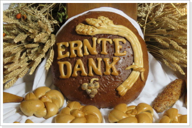 Zum Erntedank - 2018 - Backkunst - Brote - usw.